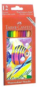 Faber Castell Watercolour Pencils Pack of 12